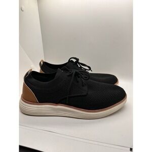 Gubarun Black Oxfords Mesh Dress Sneakers Lightweight Men's Size 42 Lace Up Walk